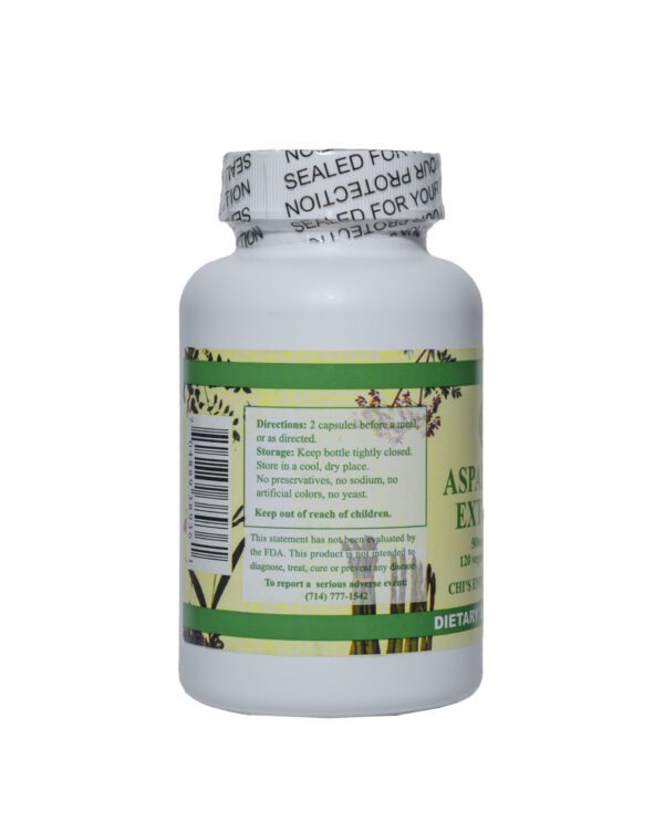 Chi's Enterprise – Asparagus Extract  - 500 mg - Image 3