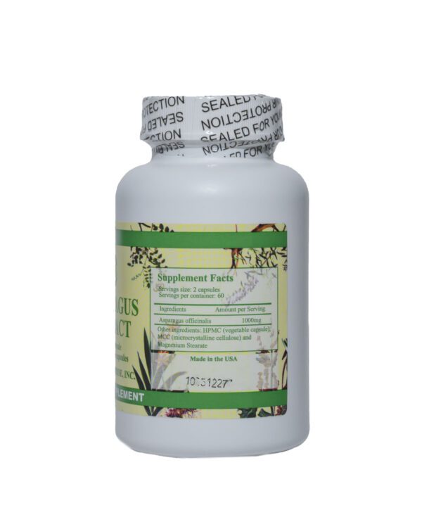 Chi's Enterprise – Asparagus Extract  - 500 mg - Image 2